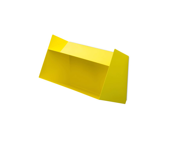Schlund | Wall Console, sulfur yellow RAL 1016 | Scaffali | Magazin®
