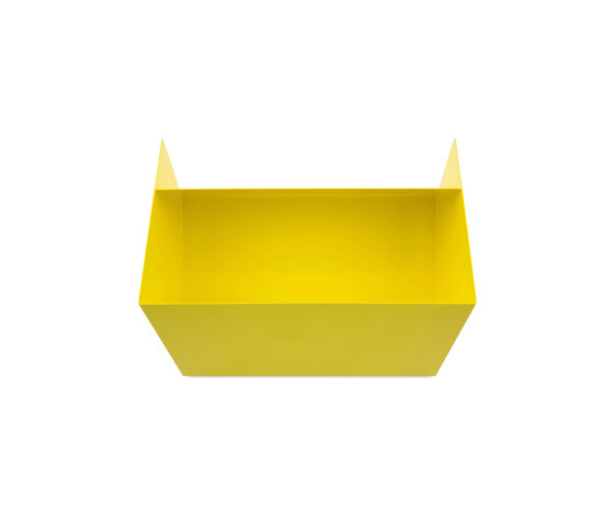 Schlund | Wall Console, sulfur yellow RAL 1016 | Shelving | Magazin®