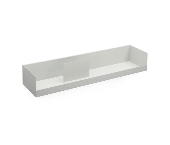 Boks | Wall Shelf, light grey RAL 7035 | Étagères | Magazin®
