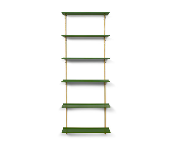 RM3 | Shelf, reseda green RAL 6011 | Shelving | Magazin®