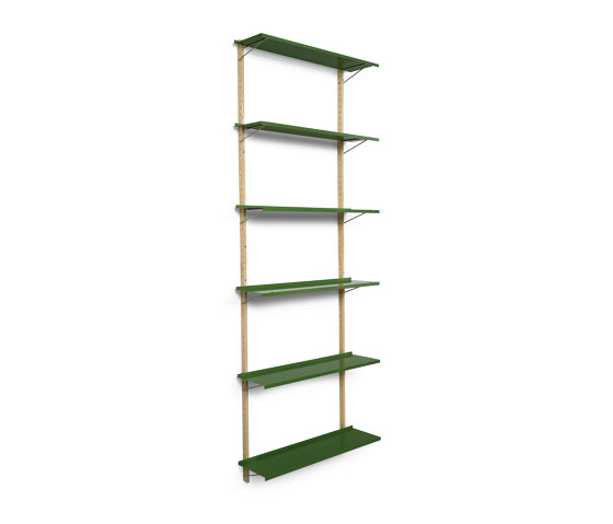 RM3 | Shelf, reseda green RAL 6011 | Étagères | Magazin®