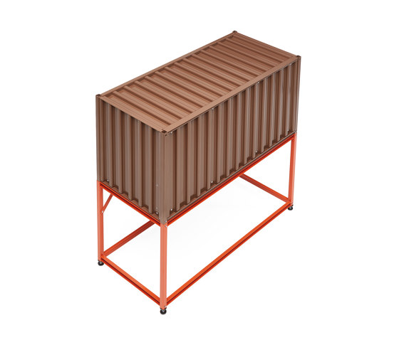 Container DS, pale brown RAL 8025 | Aparadores | Magazin®