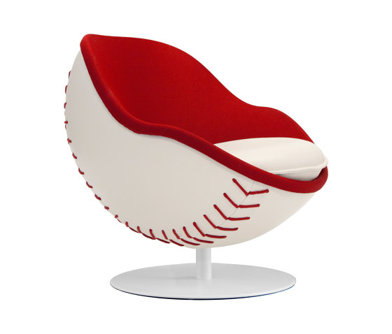lillus homerun | baseball lounge chair / dinner chair | Poltrone | lento