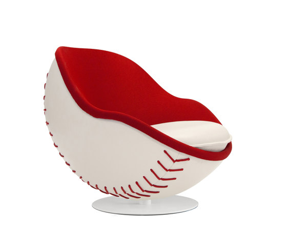 lillus homerun | baseball lounge chair | Fauteuils | lento