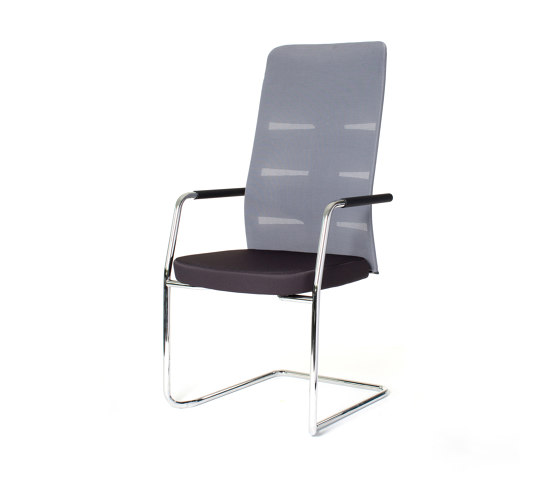 agilis matrix FA | Cantilever with integrated armrests | high with extension | Chaises | lento