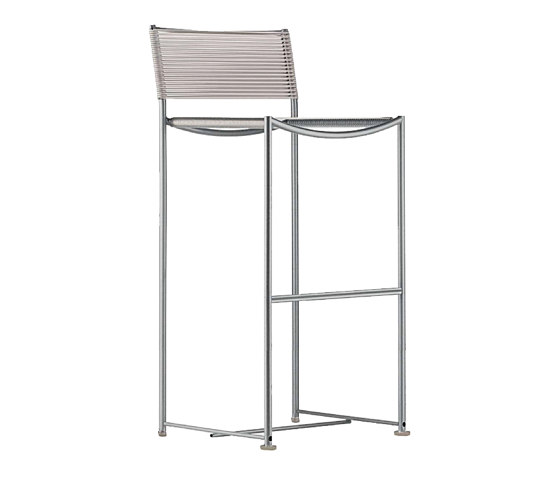 green pvc high stool / 205 | Tabourets de bar | Alias