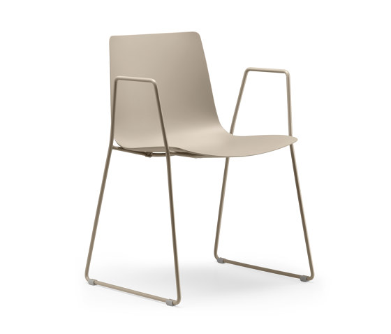 slim chair sledge arm / 89B | Stühle | Alias