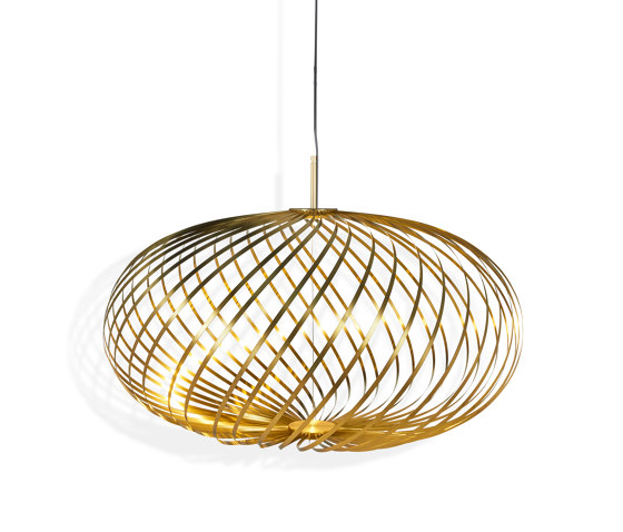 Spring Medium Pendant Brass | Lampade sospensione | Tom Dixon