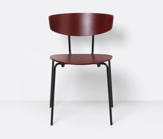 Herman Dining Chair - Red Brown | Sedie | ferm LIVING