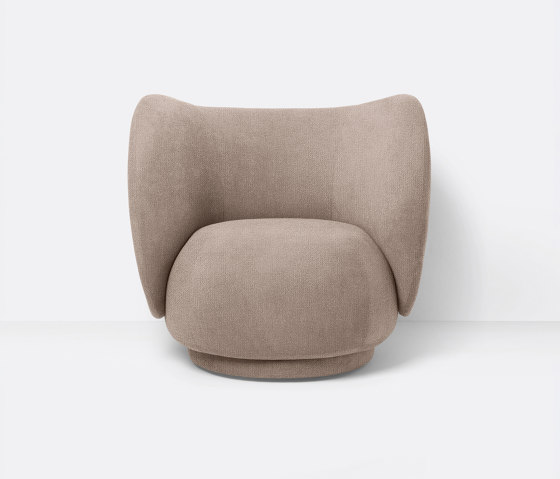 Rico Lounge Chair - Bouclé - Sand | Sessel | ferm LIVING