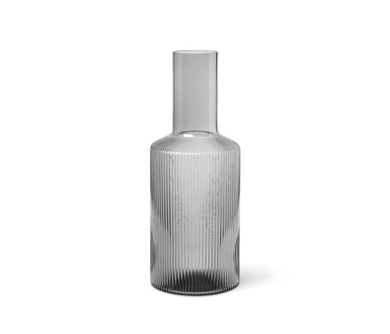 Ripple Carafe - Smoked Grey | Decanters / Carafes | ferm LIVING