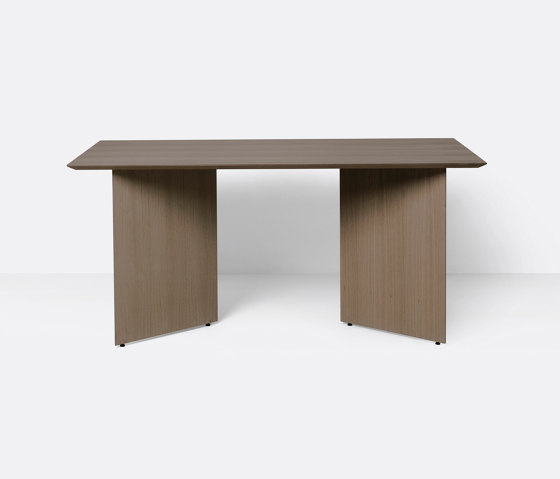 Mingle Table Top 160 cm - Dark Stained Oak | Tables de repas | ferm LIVING