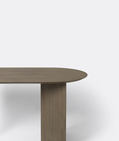 Mingle Table Top Oval 150 cm - Dark Stained Oak | Dining tables | ferm LIVING