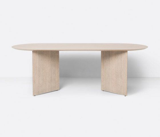 Mingle Table Top Oval 220 cm - Natural Oak | Esstische | ferm LIVING