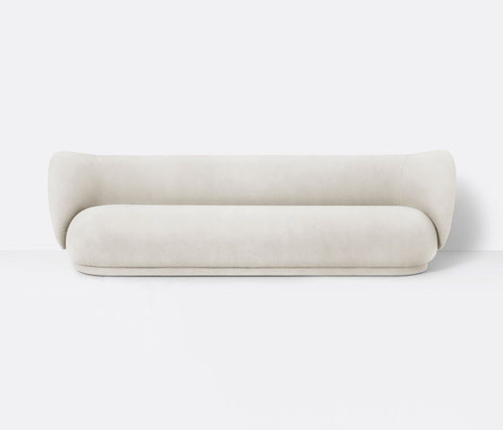Rico 4-Seater Sofa - Brushed - Off White | Canapés | ferm LIVING