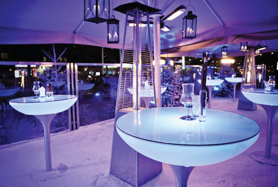 Lounge 105 LED Pro Outdoor | Tables hautes | Moree