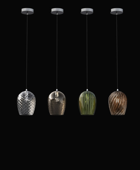 NUCE pendant light made of blown glass | Lampade sospensione | ITALAMP