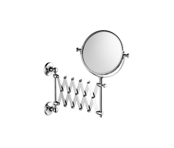 Edwardian Extendible Shaving/Make-Up Mirror, Wall Mounted | Badspiegel | Czech & Speake