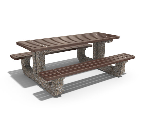 Concrete Picnic Table 219 | Table-seat combinations | ETE