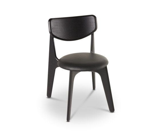 Slab Chair Black Upholstered | Sillas | Tom Dixon