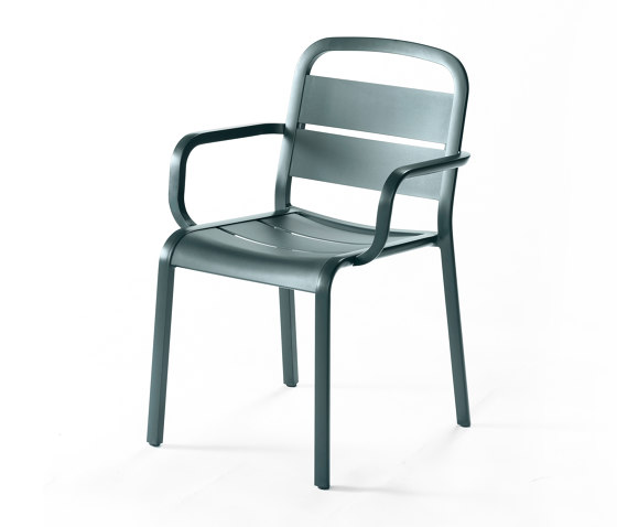 Marumi | Dining Armchair in Aluminum | Stühle | EGO Paris
