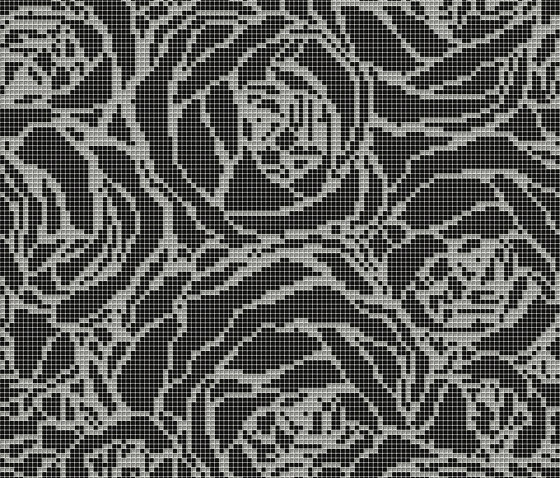 Bouquet Black | Mosaïques verre | Mosaico+