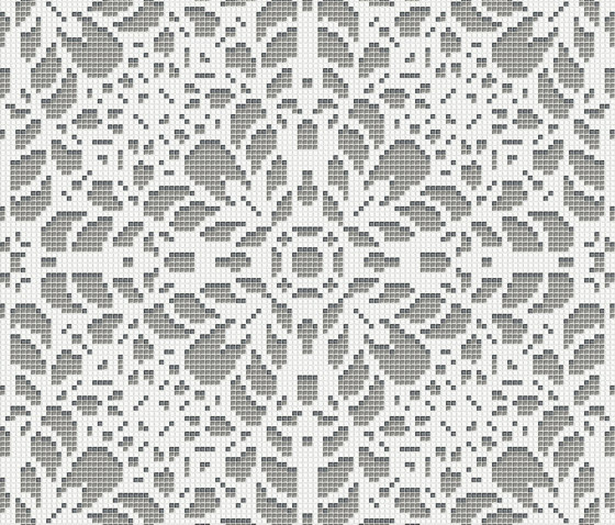 Doily Silver | Glass mosaics | Mosaico+