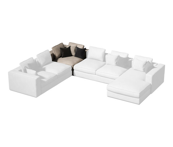 Eclipse - Sofa | Elementos asientos modulares | CPRN HOMOOD