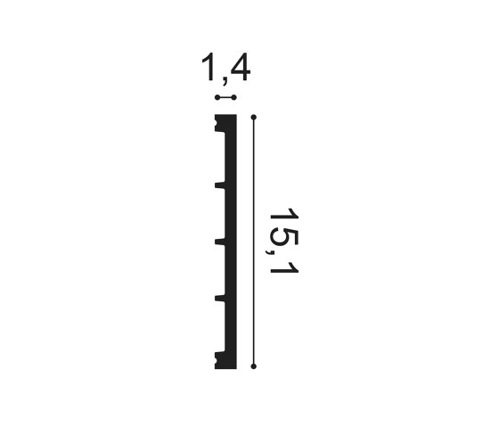 Skirting - SX168 SQUARE | Pavimenti tattili | Orac Decor®