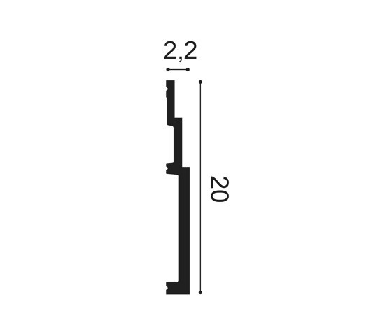 Skirting - SX181 HIGH LINE | Sockelleisten | Orac Decor®