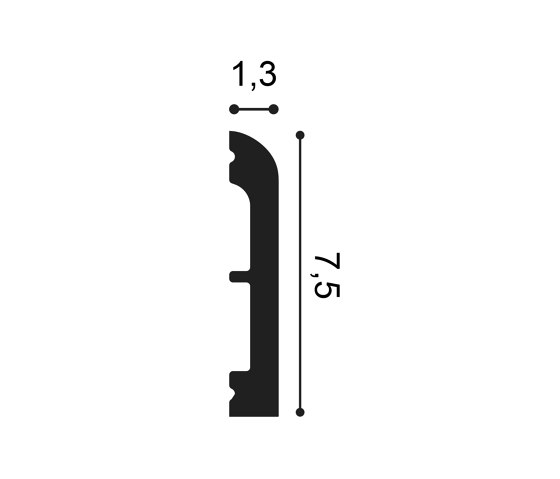 Skirting - SX183 CASCADE | Baseboards | Orac Decor®