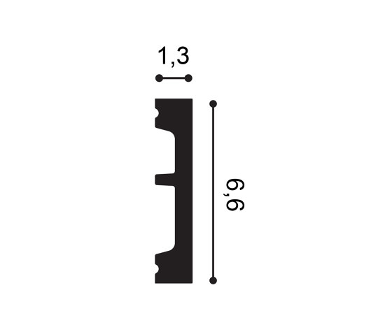Skirting - DX157-2300 SQUARE | Pavimenti tattili | Orac Decor®