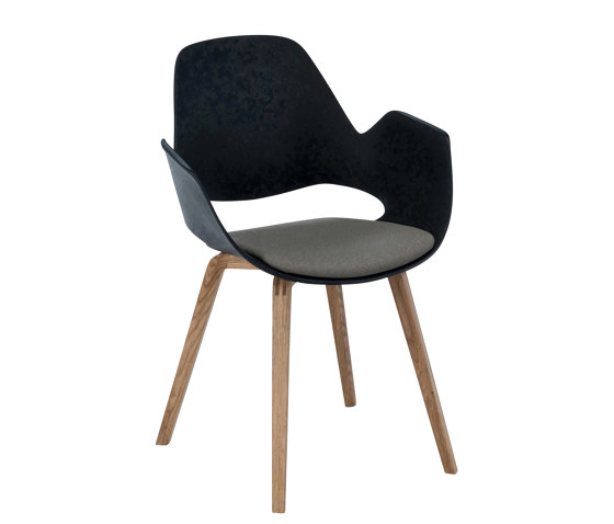 FALK | Dining armchair - Oiled oak legs, Warm Clay Seat | Chaises | HOUE
