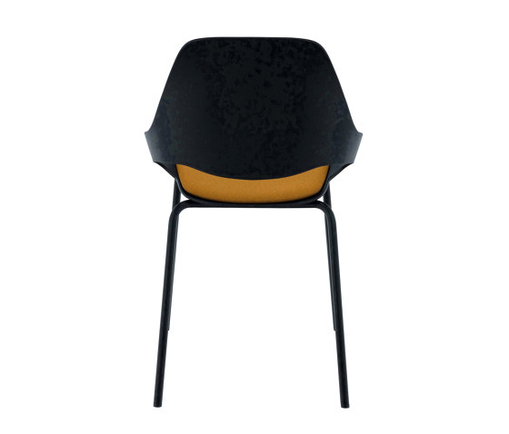FALK | Dining chair - Metal legs, Amber seat | Chairs | HOUE