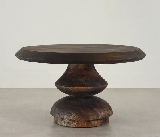 Roma Turned Wood Cocktail Table | Tables d'appoint | Pfeifer Studio