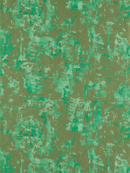 Anthropic Aventurine/Brass | Wall coverings / wallpapers | Anthology