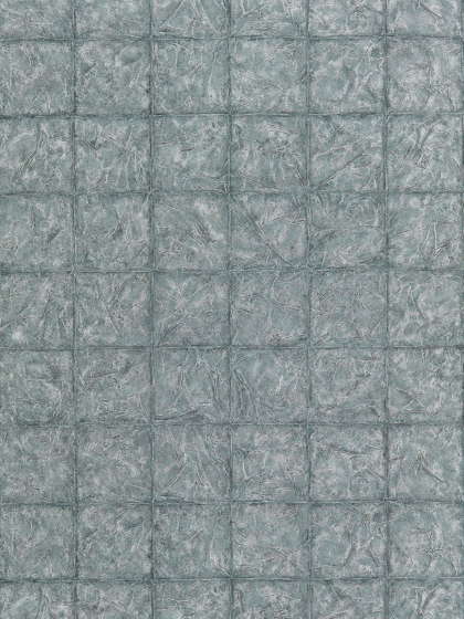 Cilium Aqua/Grey | Wall coverings / wallpapers | Anthology