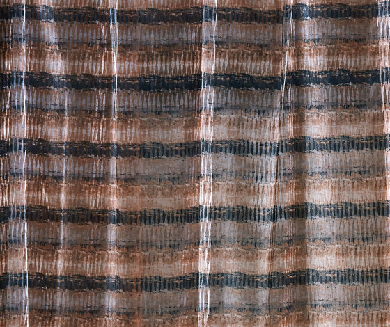Kiyoshi Copper/Charcoal | Drapery fabrics | Anthology