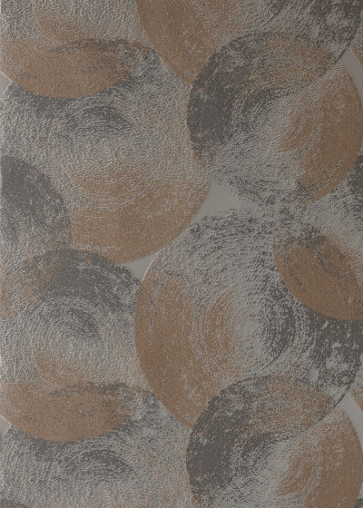 Ellipse Copper/Granite | Carta parati / tappezzeria | Anthology