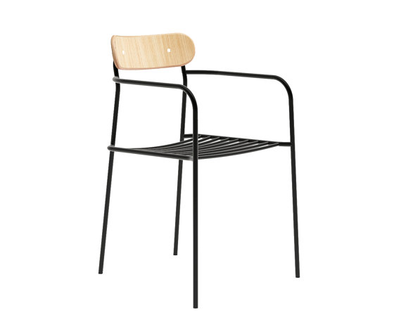 Úti wooden back with arms | Chairs | Infiniti