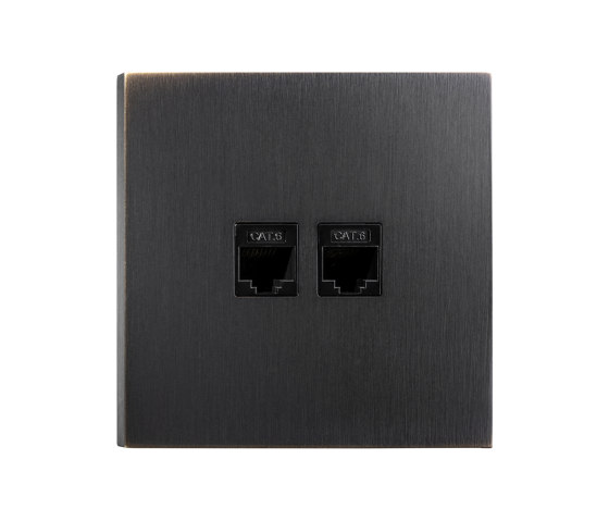 Facet - Medium Bronze - 2 RJ | Ethernet ports | Atelier Luxus