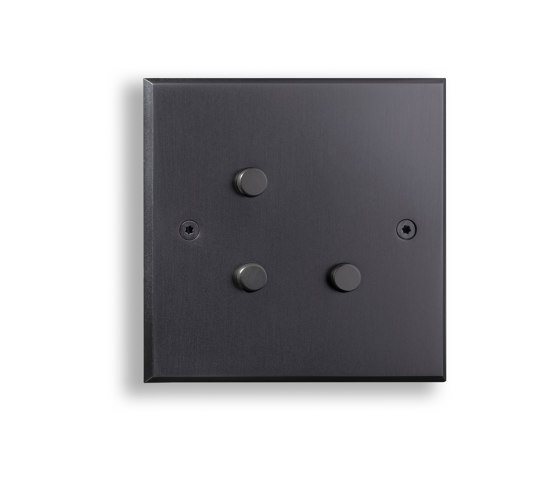 Hope - Mat bronze - Round push button | interuttori pulsante | Atelier Luxus