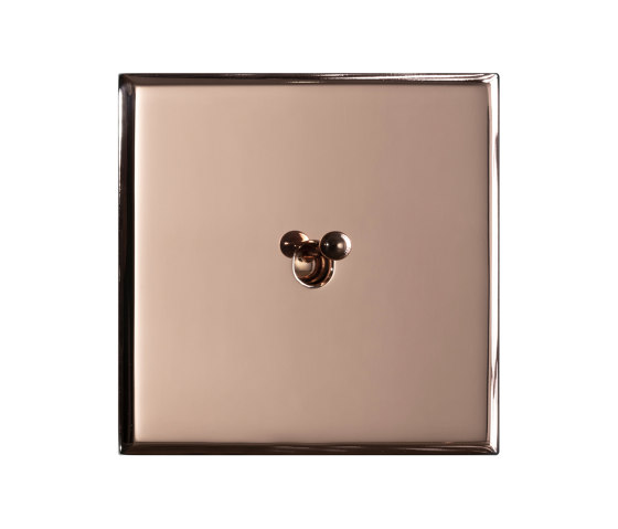 Regent - Mirror copper - Water drop lever | Kippschalter | Atelier Luxus