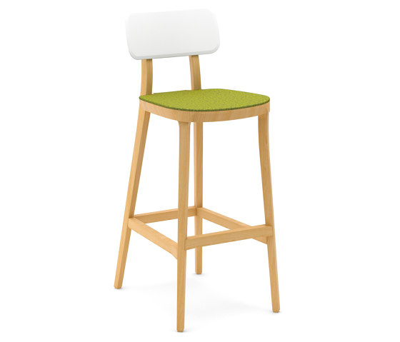 Porta Venezia bar stool upholstered seat | Taburetes de bar | Infiniti