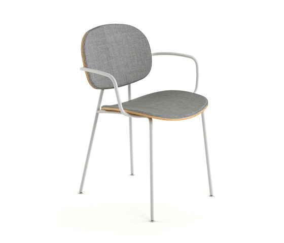 Tondina upholstered with arms | Chairs | Infiniti