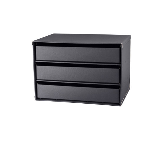 Tray drawer compartments for A3, graphite | Portaobjetos | BIARO
