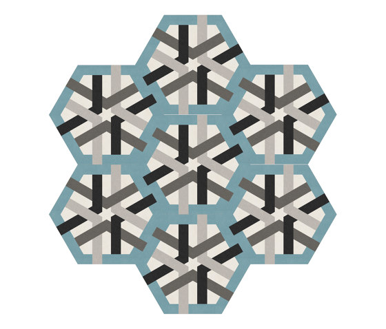 Hexagon-20-015 | Piastrelle cemento | Karoistanbul