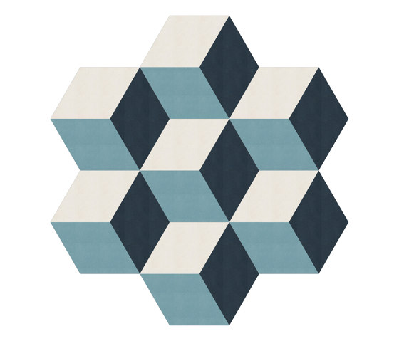 Hexagon-20-036 | Beton Fliesen | Karoistanbul