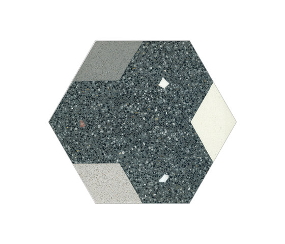 Pattern-Terrazzo-Hexagon-35-001 | Piastrelle a terrazzo | Karoistanbul