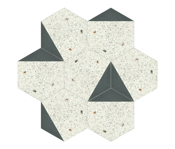 Pattern-Terrazzo-Hexagon-35-002 | Baldosas de terrazzo | Karoistanbul